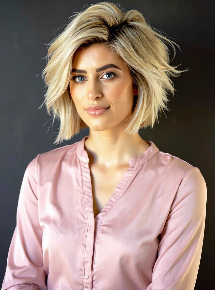 50 Stunning Side-Swept Bangs Chin-Length Hairstyles for All Face Shapes - Hair Style Album